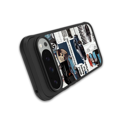Fund My Ride stylish phone case for google pixel 9 pro xl | glossy glass and slim fit