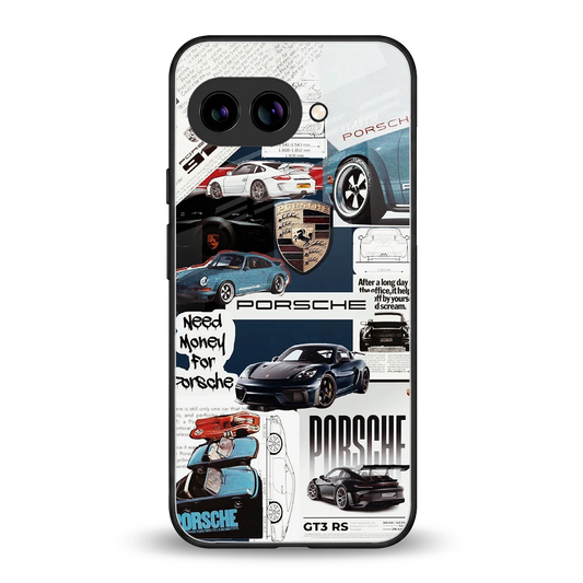 Fund My Ride back phone cover | glass case for google pixel 10a