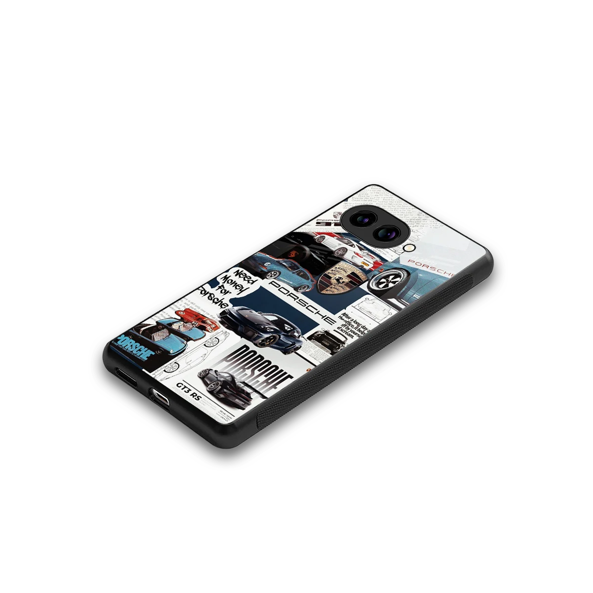 Fund My Ride stylish phone case for google pixel 9a | glossy glass and slim fit