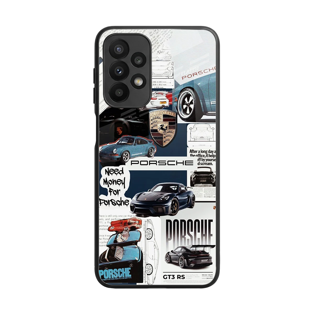 Fund My Ride back phone cover | glass case for samsung galaxy a23
