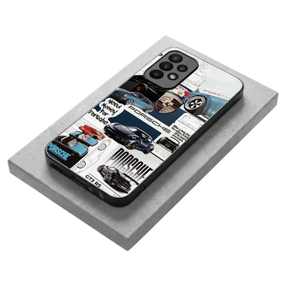Fund My Ride stylish phone case for samsung galaxy a23 | glossy glass and slim fit