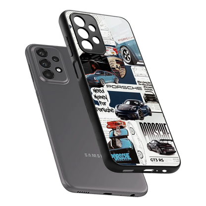 Fund My Ride sleek samsung galaxy a23 cover with tempered glass back and TPU edges