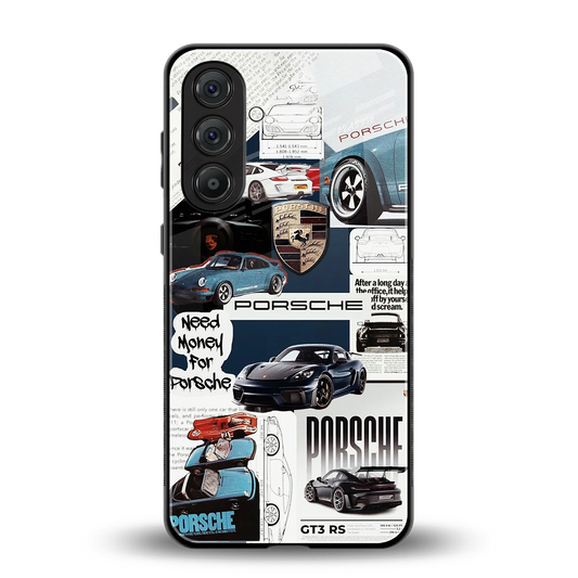 Fund My Ride back phone cover | glass case for samsung galaxy a26 5g