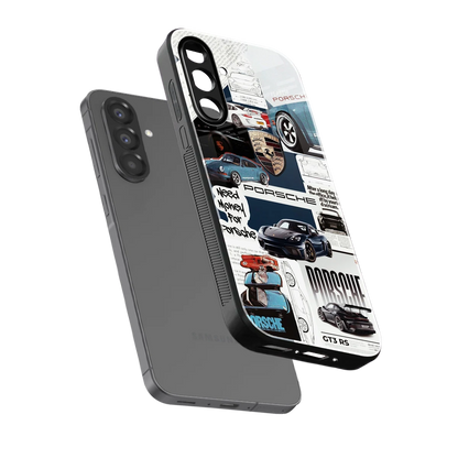 Fund My Ride sleek samsung galaxy a36 5g cover with tempered glass back and TPU edges