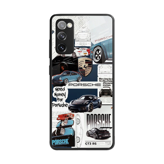 Fund My Ride back phone cover | glass case for samsung galaxy s20 fe
