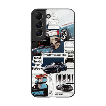 Fund My Ride back phone cover | glass case for samsung galaxy s22