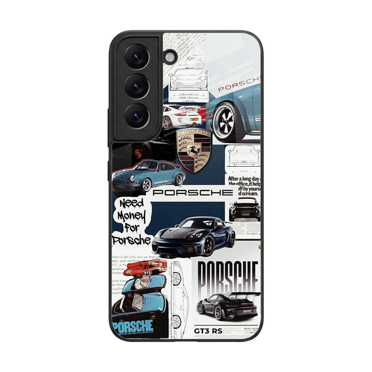 Fund My Ride back phone cover | glass case for samsung galaxy s22