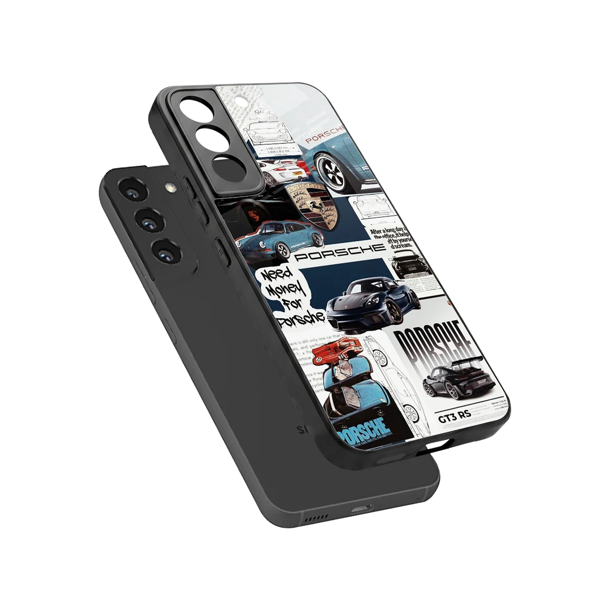 Fund My Ride sleek samsung galaxy s22 cover with tempered glass back and TPU edges