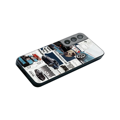 Fund My Ride stylish phone case for samsung galaxy s22 | glossy glass and slim fit