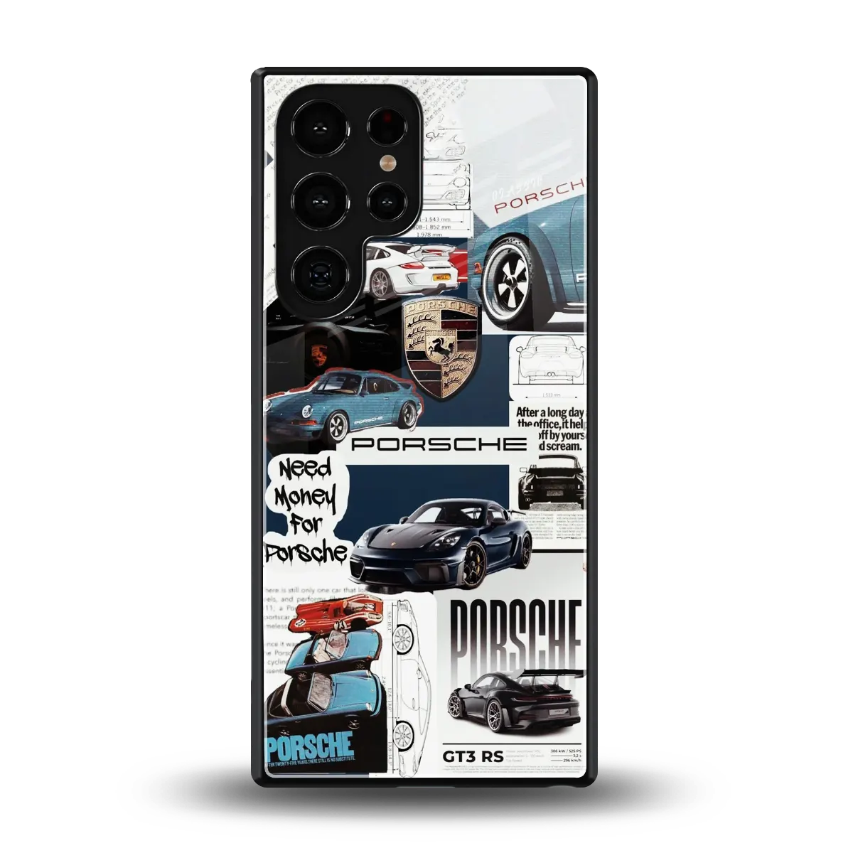 Fund My Ride back phone cover | glass case for samsung galaxy s25 ultra