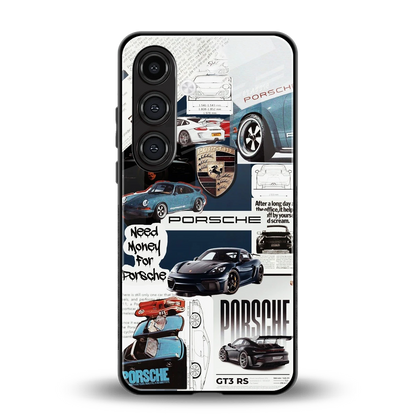 Fund My Ride back phone cover | glass case for samsung galaxy s24 plus