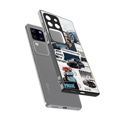 Fund My Ride sleekvivo v30 pro cover with tempered glass back and TPU edges