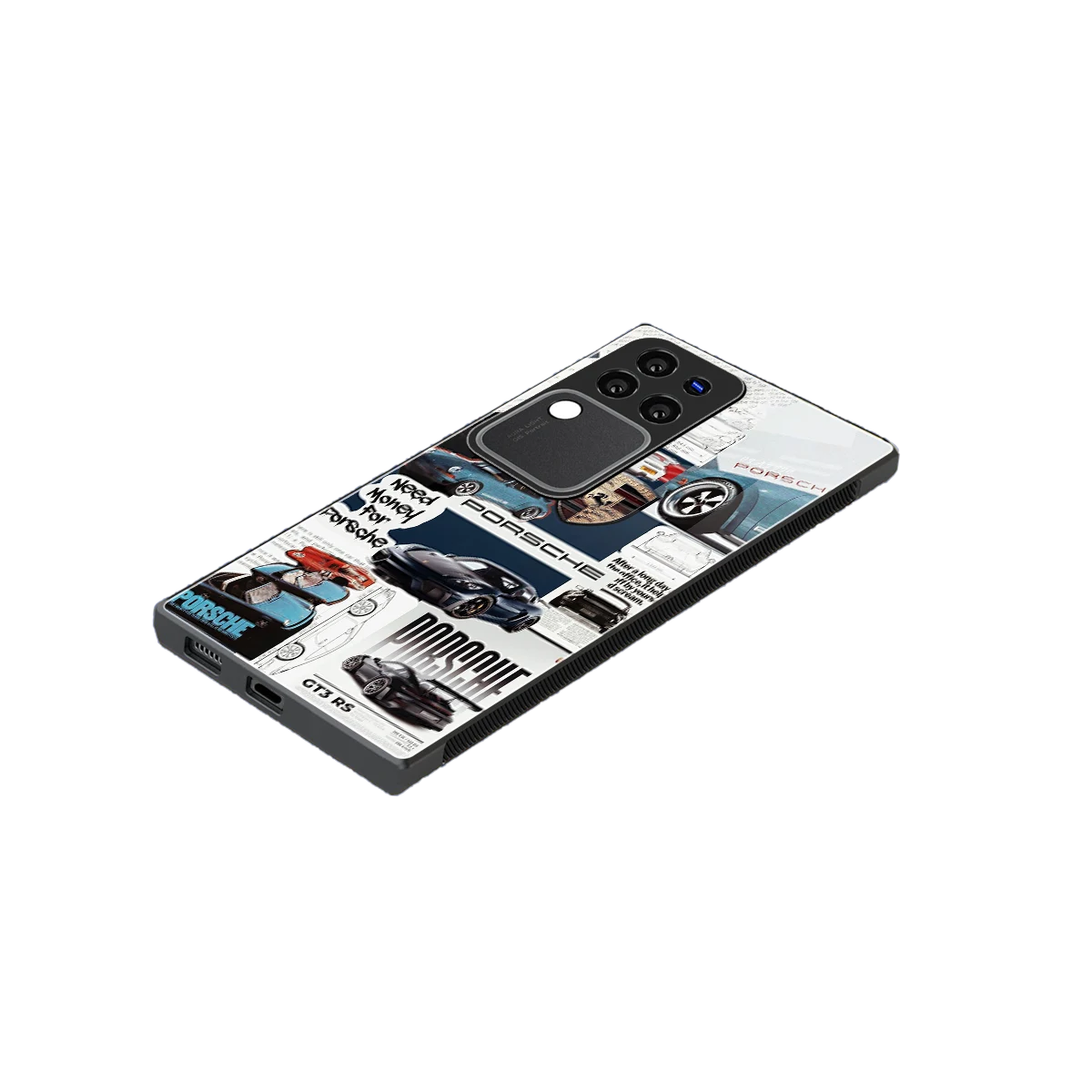 Fund My Ride stylish phone case forvivo v30 pro | glossy glass and slim fit
