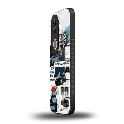 Fund My Ride vivo v50 mobile cover | shockproof glass phone case