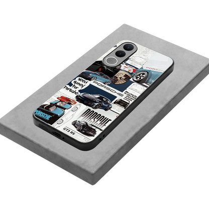 Fund My Ride stylish phone case for vivo v70 fe | glossy glass and slim fit