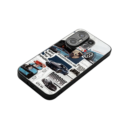 Fund My Ride stylish phone case for vivo x200 fe | glossy glass and slim fit