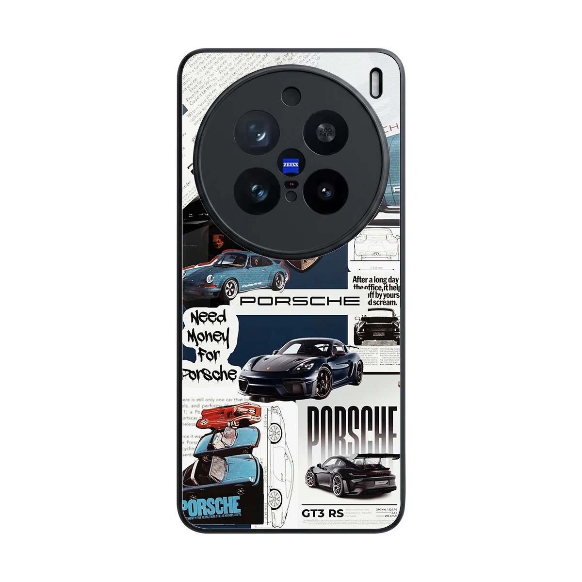Fund My Ride back phone cover | glass case for vivo x200 pro