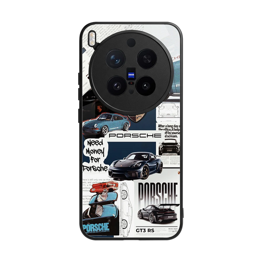 Fund My Ride back phone cover | glass case for vivo x300 pro