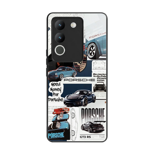 Fund My Ride back phone cover | glass case for vivo y200 5g