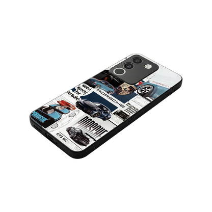 Fund My Ride stylish phone case for vivo y200 5g | glossy glass and slim fit