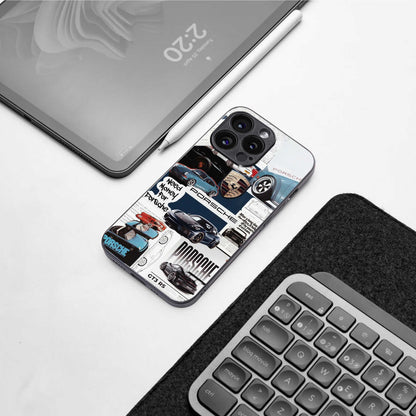 Fund My Ride luxury glass phone case for iPhone 16 | scratch and drop resistant