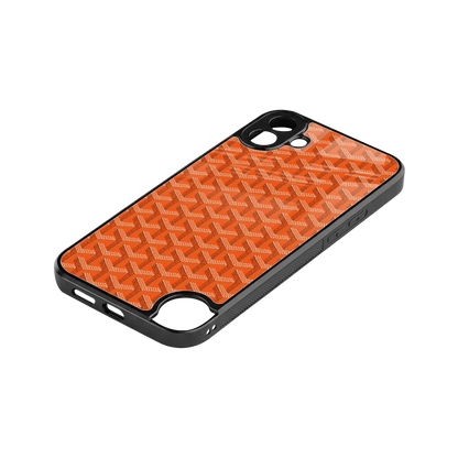 Fusion Wave Orange stylish phone case for cmf nothing phone 1 | glossy glass and slim fit