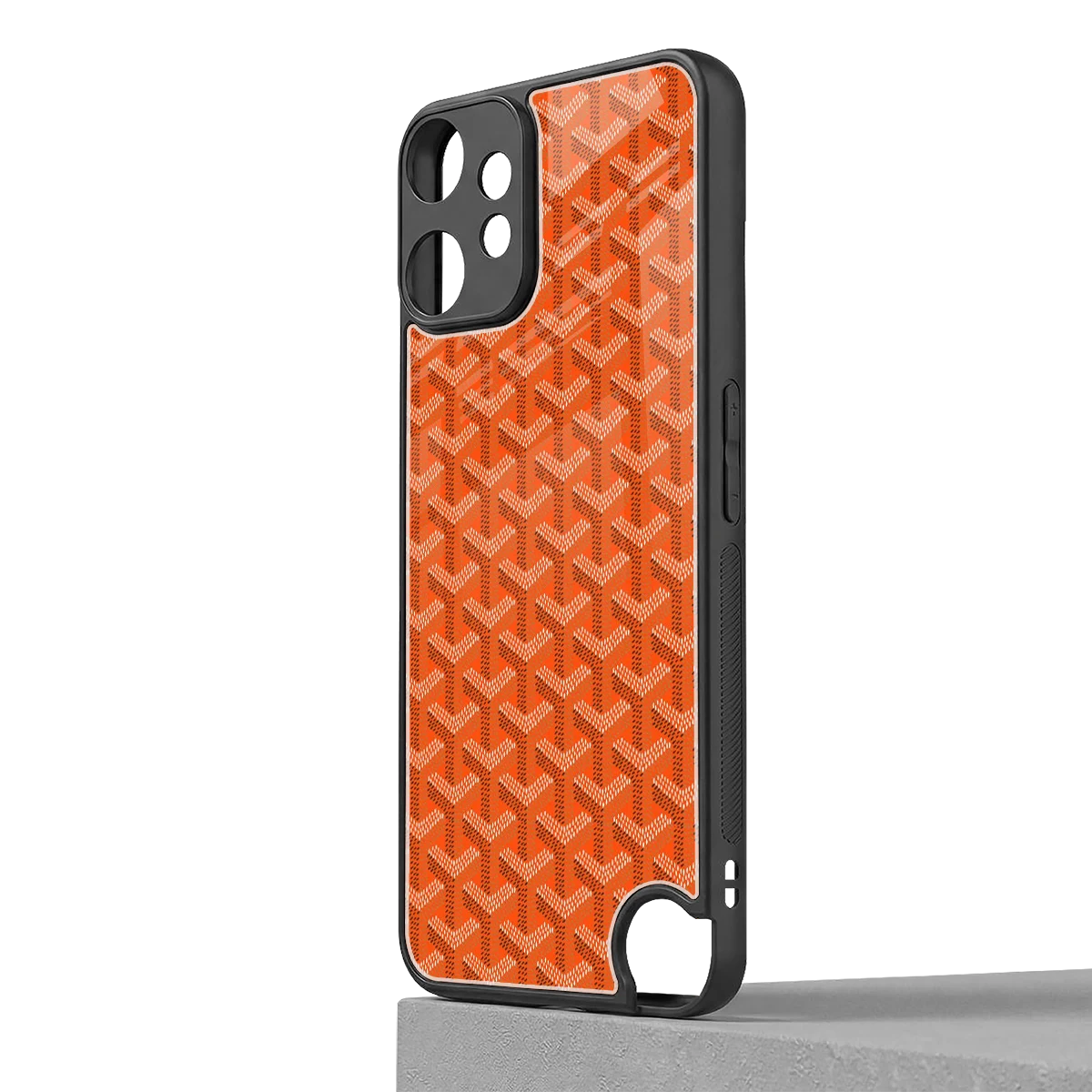 Fusion Wave Orange cmf nothing phone 2 pro mobile cover | shockproof glass phone case