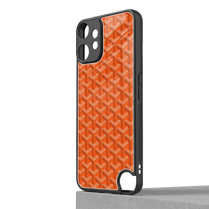 Fusion Wave Orange cmf nothing phone 2 pro mobile cover | shockproof glass phone case