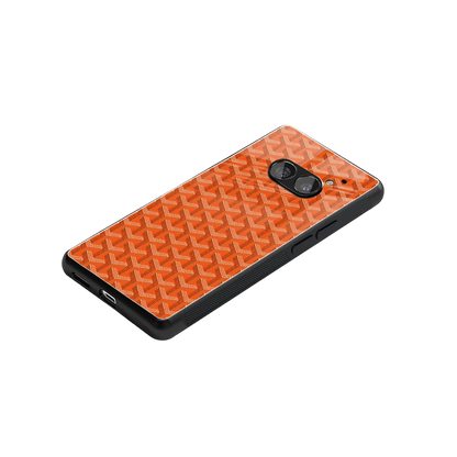 Fusion Wave Orange stylish phone case for nothing phone 2a | glossy glass and slim fit