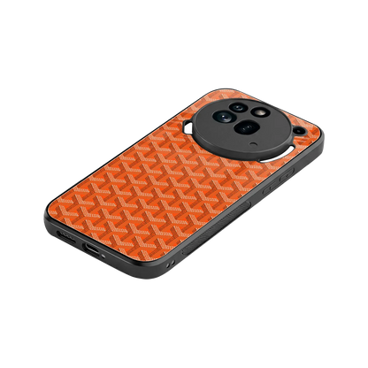 Fusion Wave Orange stylish phone case for nothing phone 3a pro | glossy glass and slim fit