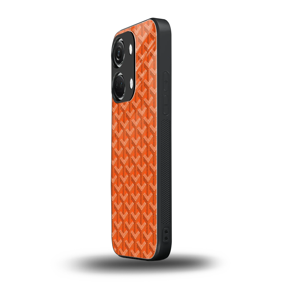 Fusion Wave Orange oneplus nord 3 mobile cover | shockproof glass phone case