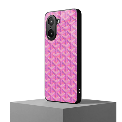Fusion Wave Pink oneplus nord ce5 5g mobile cover | shockproof glass phone case