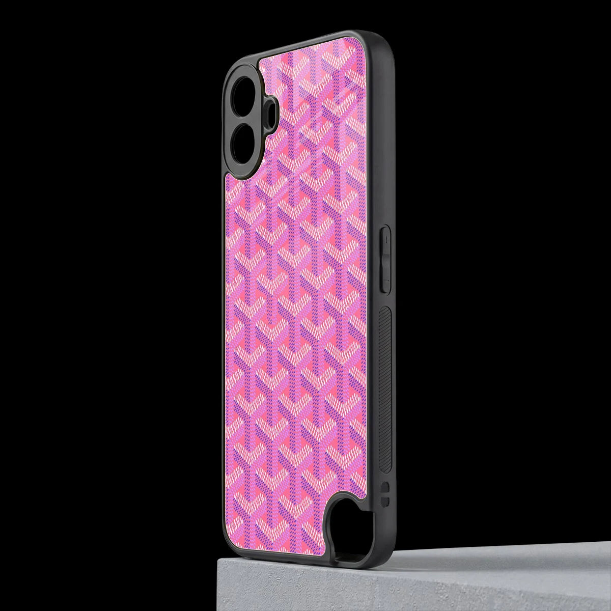 Fusion Wave Pink cmf nothing phone 1 mobile cover | shockproof glass phone case
