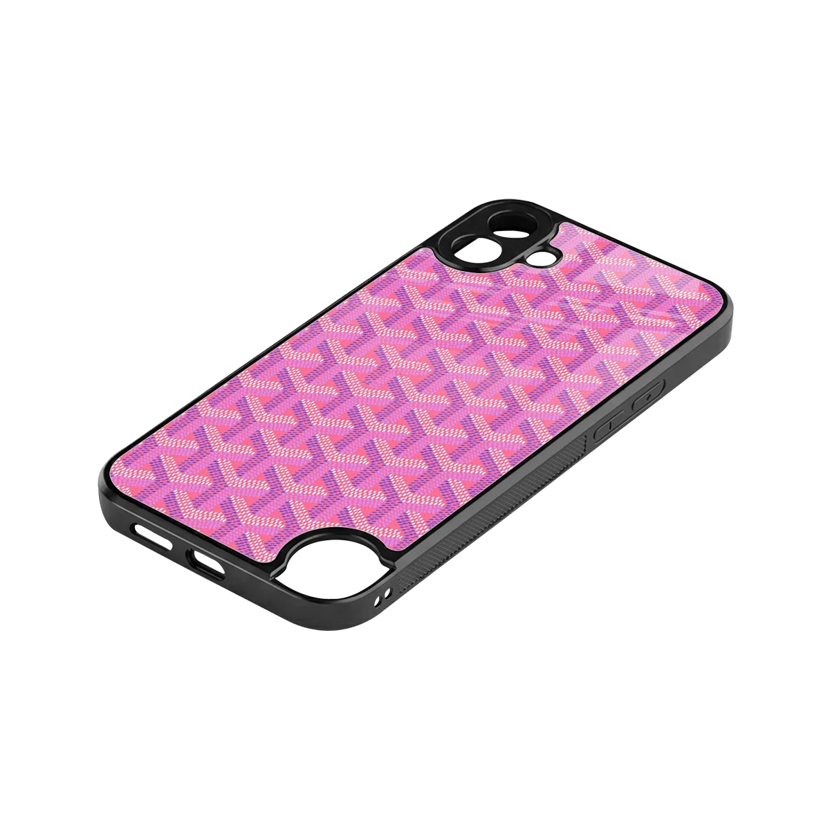 Fusion Wave Pink stylish phone case for cmf nothing phone 1 | glossy glass and slim fit