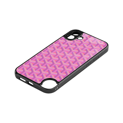 Fusion Wave Pink stylish phone case for cmf nothing phone 1 | glossy glass and slim fit