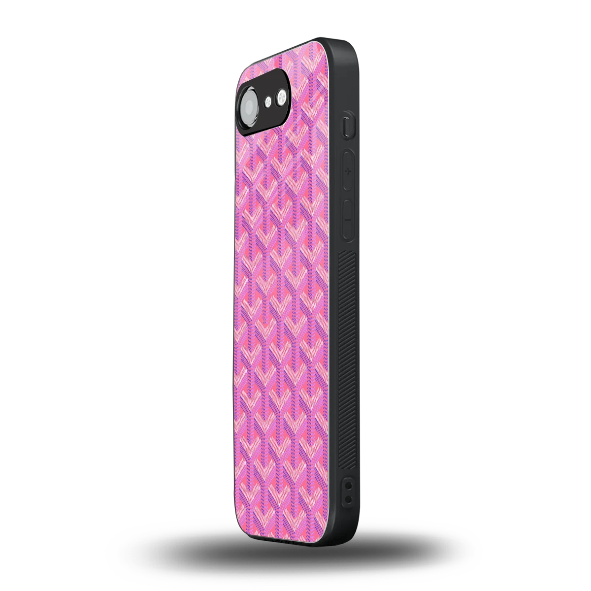 Fusion Wave Pink iphone 17e mobile cover | shockproof glass phone case