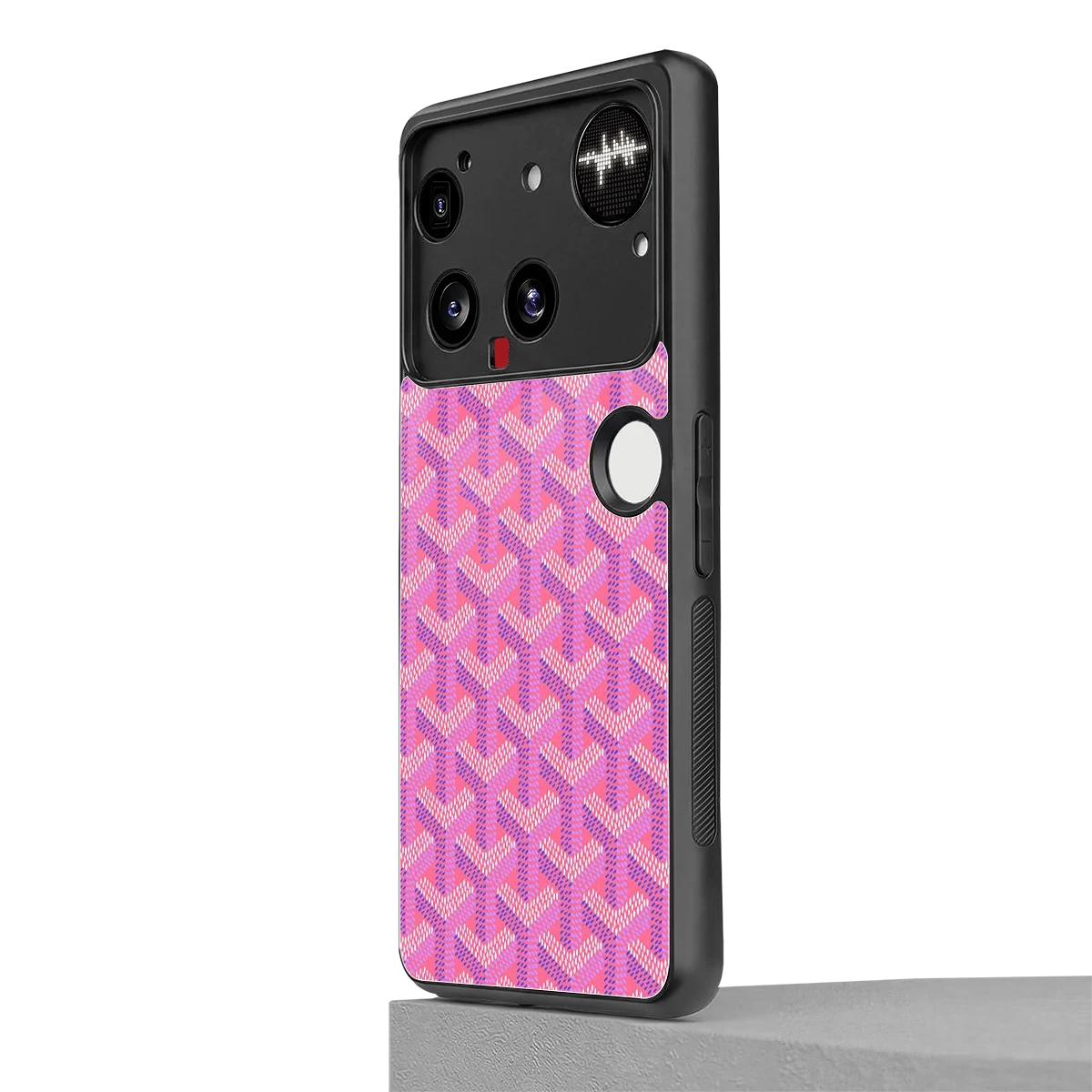 Fusion Wave Pink nothing phone 3 mobile cover | shockproof glass phone case