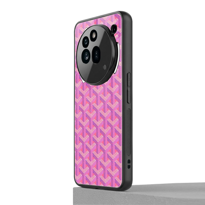 Fusion Wave Pink nothing phone 3a pro mobile cover | shockproof glass phone case