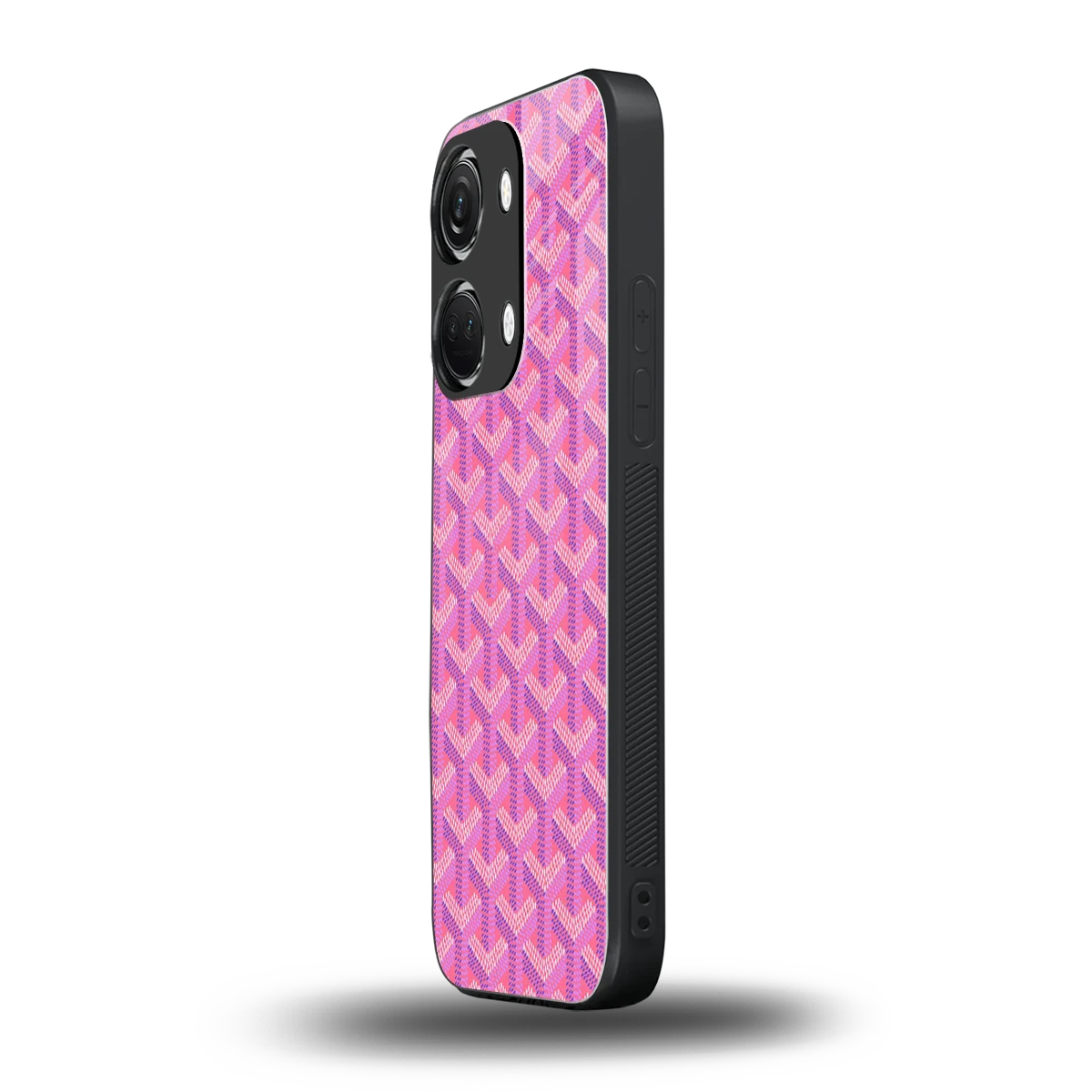 Fusion Wave Pink oneplus nord 3 mobile cover | shockproof glass phone case