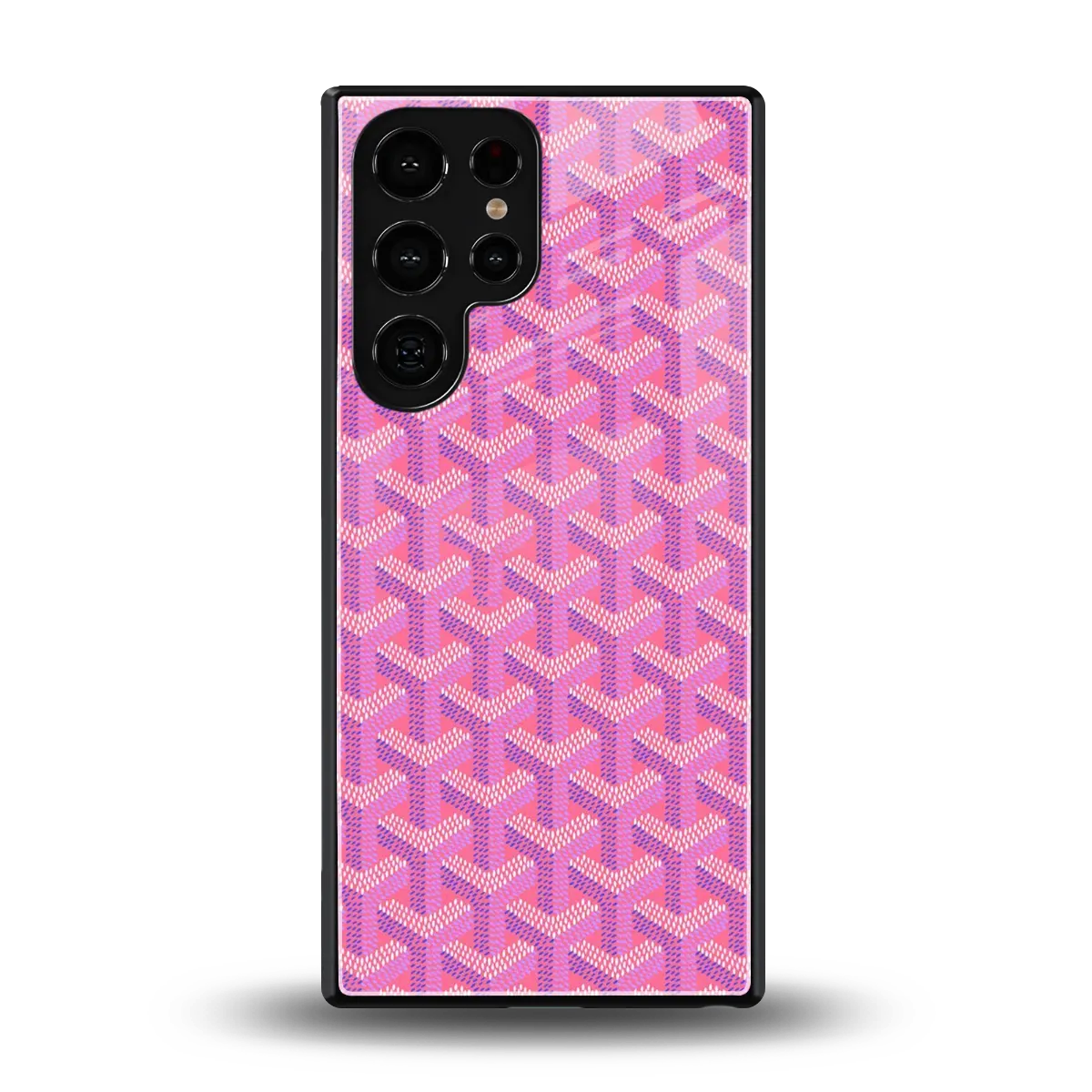 Fusion Wave Pink back phone cover | glass case for samsung galaxy s25 ultra