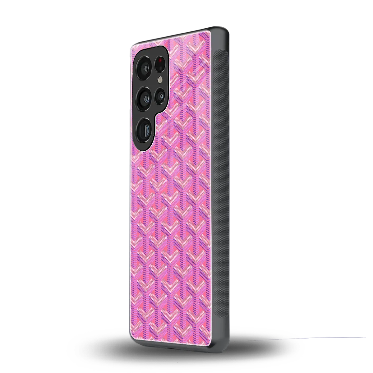 Fusion Wave Pink samsung galaxy s25 ultra mobile cover | shockproof glass phone case