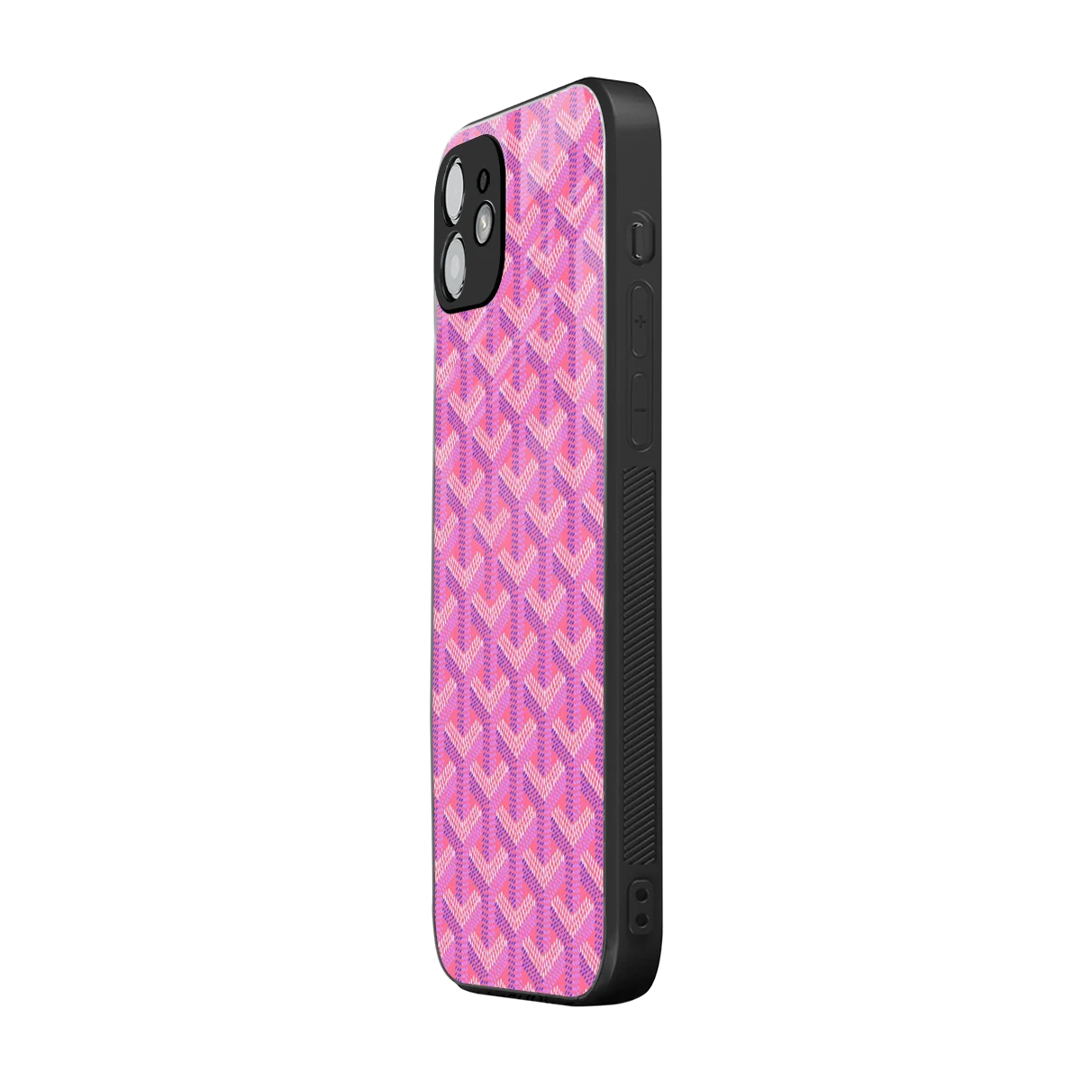 Fusion Wave Pink iphone 11 mobile cover | shockproof glass phone case