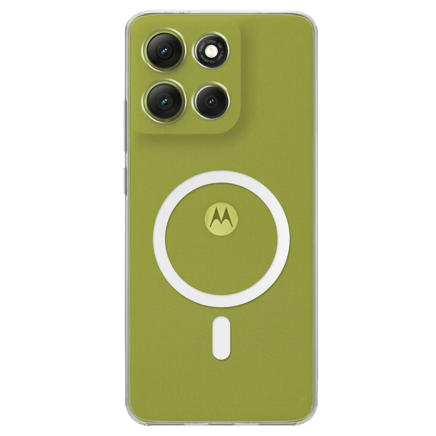 Anti Yellow Magsafe Clear Case for Motorola G86 Power 5G