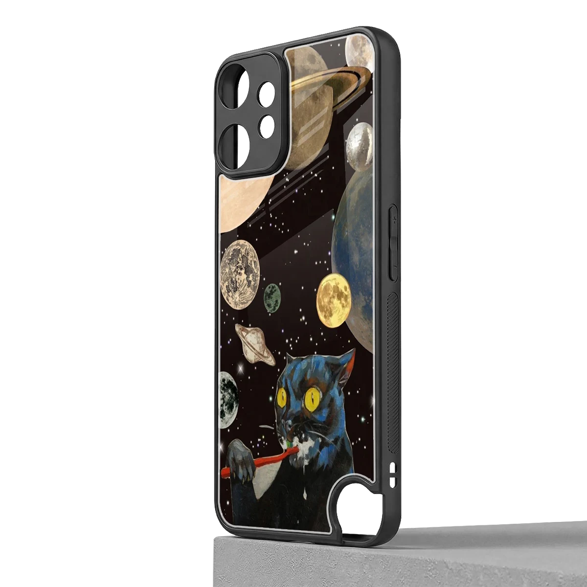 Galactic Purr cmf nothing phone 2 pro mobile cover | shockproof glass phone case