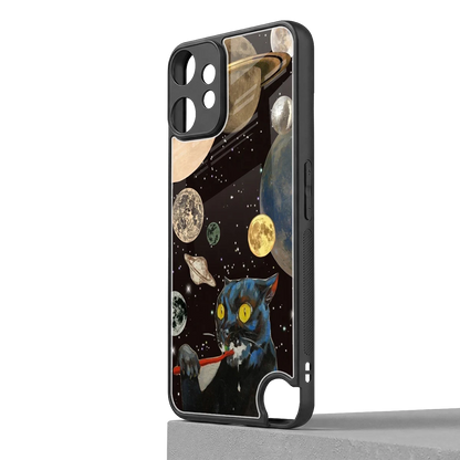 Galactic Purr cmf nothing phone 2 pro mobile cover | shockproof glass phone case