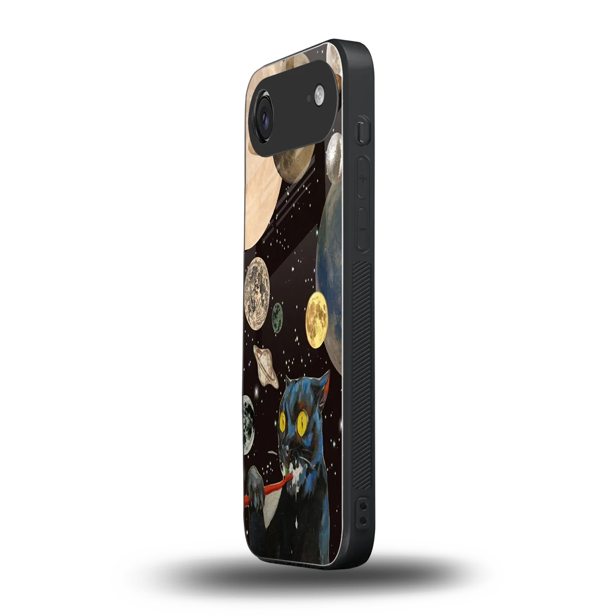 Galactic Purr iphone air mobile cover | shockproof glass phone case