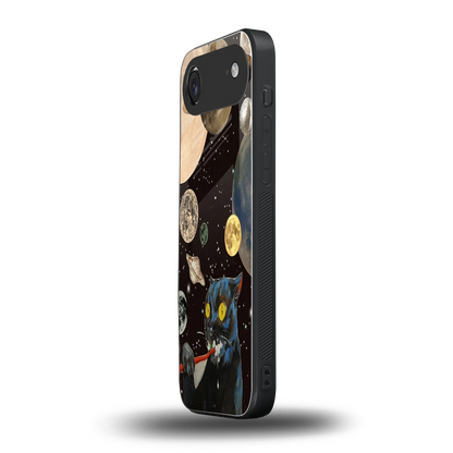 Galactic Purr iphone air mobile cover | shockproof glass phone case