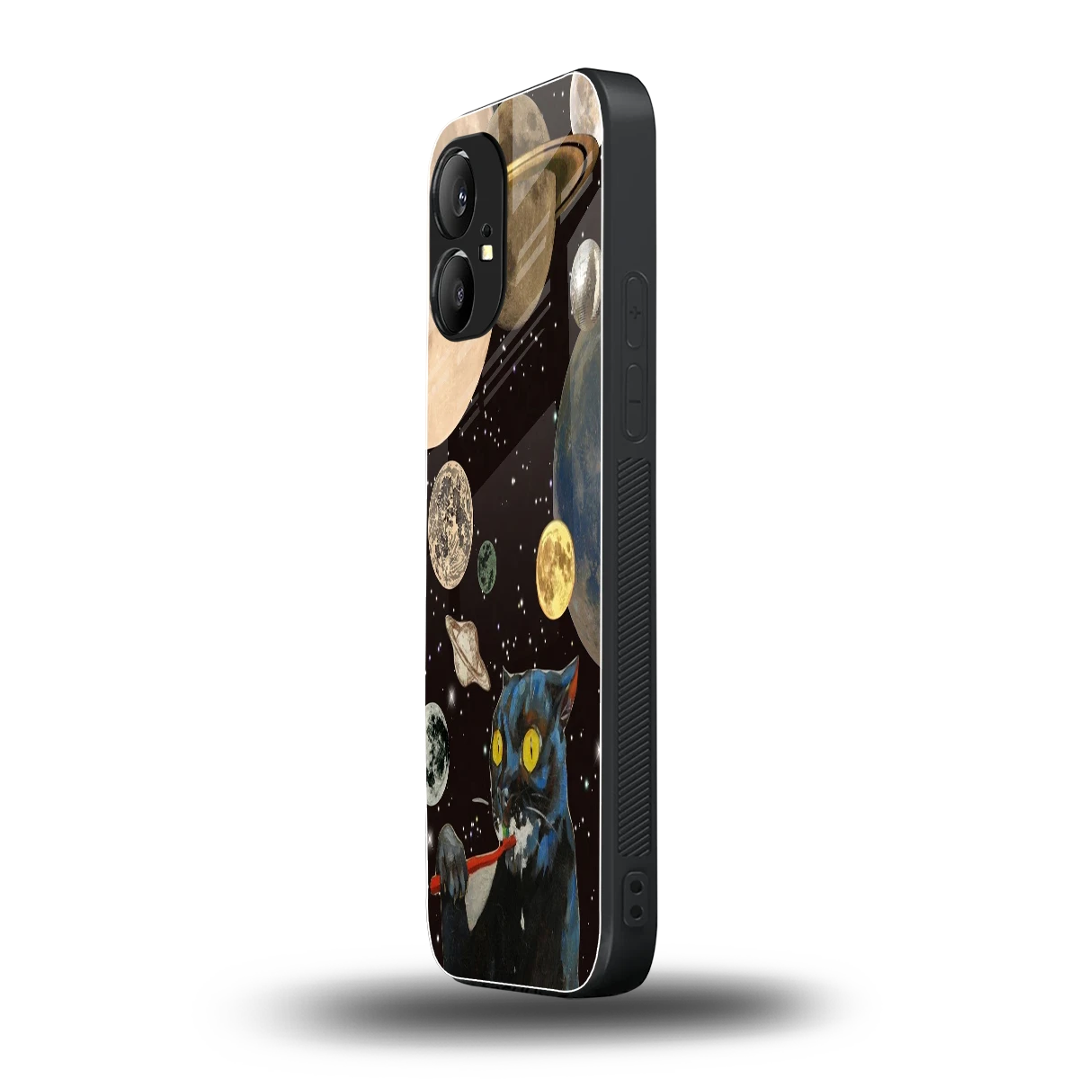 Galactic Purr nothing phone 1 mobile cover | shockproof glass phone case