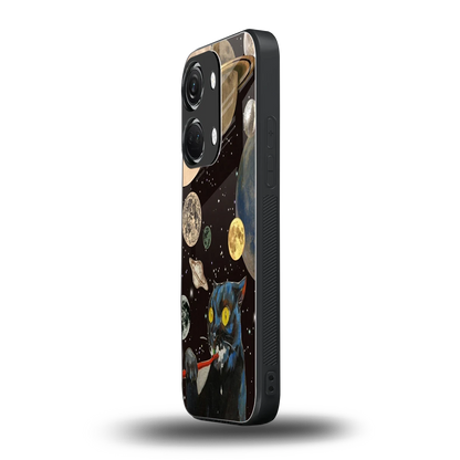 Galactic Purr oneplus nord 3 mobile cover | shockproof glass phone case