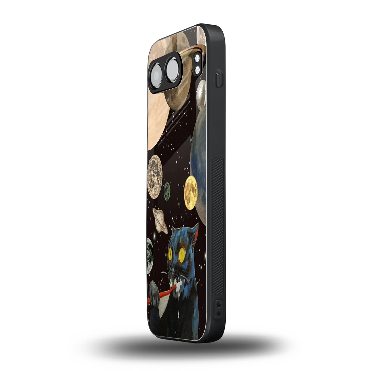 Galactic Purr oneplus nord 4 mobile cover | shockproof glass phone case